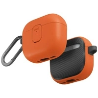 Etui UNIQ AirPods 4 Clyde Lock Case Pomarańczowy