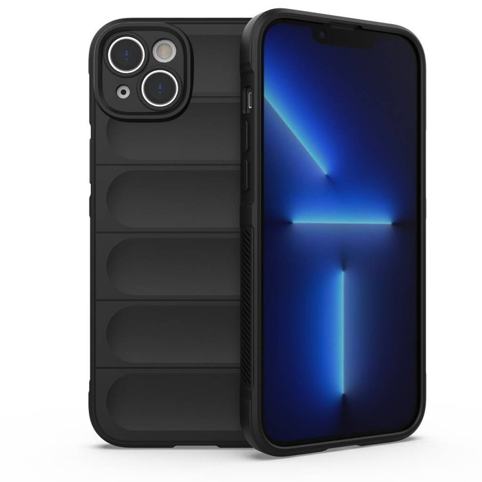 Etui Magic Shield Case Etui Do iPhone 14 Plus Elastyczny Pancerny Pokrowiec Czarny Case