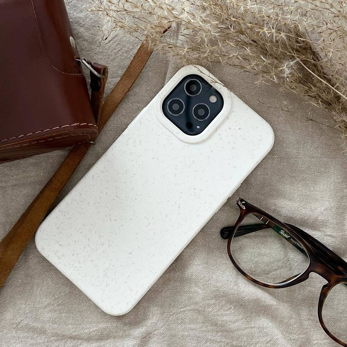 Eco Case etui do iPhone 12 Pro Max silikonowy pokrowiec obudowa do telefonu miętowy