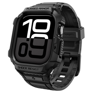 ETUI SPIGEN APPLE WATCH 10 / 11 (42 MM) RUGGED ARMOR ”PRO” V2 MATTE BLACK