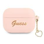 Etui GUESS Apple AirPods Pro Cover Silicone Charm Collection Różowy Case
