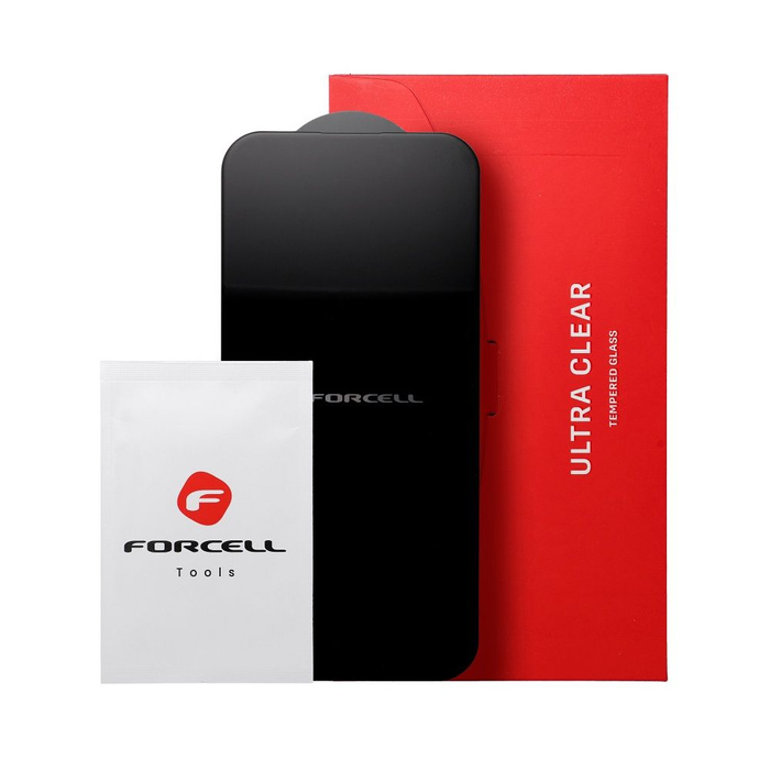 Szkło hartowane do Xiaomi Redmi Note 13 5G / Redmi Note 13 PRO 5G Forcell Ultra Clear Glass czarne