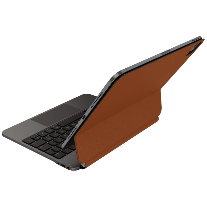 Etui z klawiaturą UNIQ Venno Pro iPad Pro 11" M4 Magnetic Smart Caramel