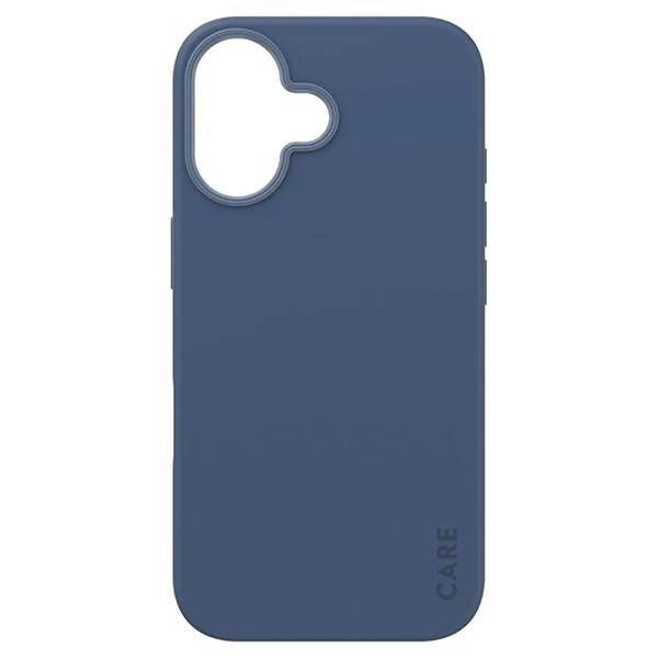 Etui CARE by PanzerGlass Fashion Case iPhone 16 6.1" niebieski/blue MagSafe 1381