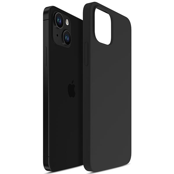 ETUI 3MK Silicone Case iPhone 14 6,1" czarny/black Case