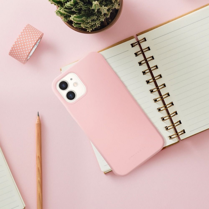 ROAR futerał SPACE do IPHONE 13 pudrowy róż