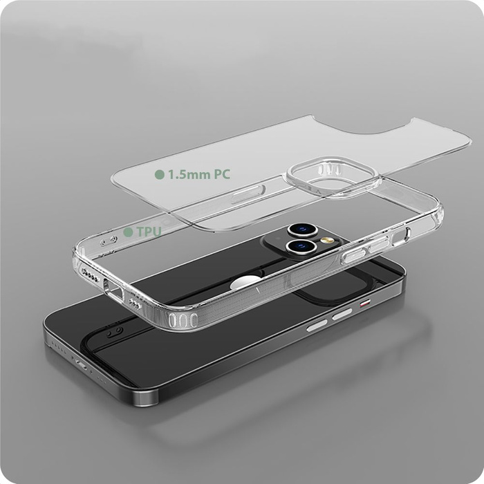 Etui Tech-protect Flexair Hybrid iPhone 15 Pro Max Clear Case