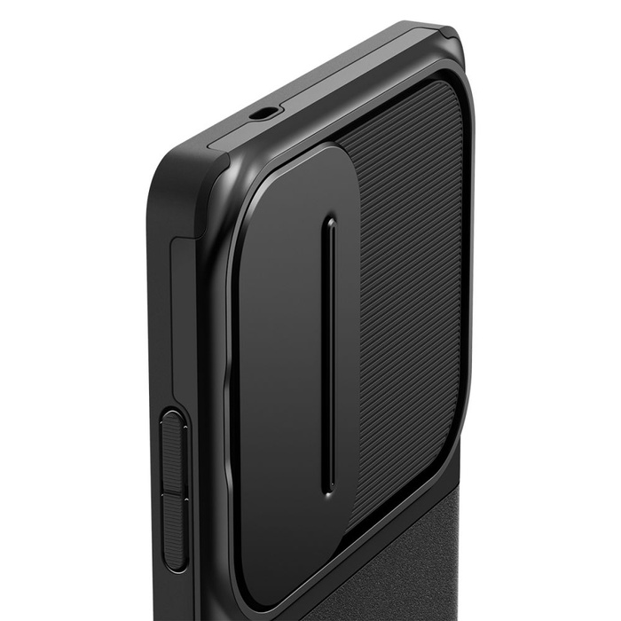 ETUI SPIGEN OPTIK ARMOR SAMSUNG GALAXY S25 ULTRA BLACK