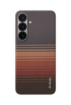 Pitaka Tactile Woven Case, Sunset - Samsung Galaxy S25
