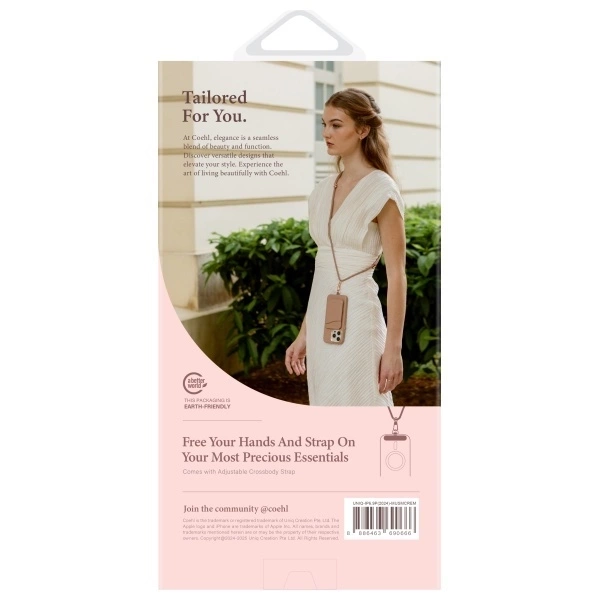 Etui UNIQ Coehl Muse iPhone 16 Pro Max 6.9" Magnetic Charging kremowy/cream