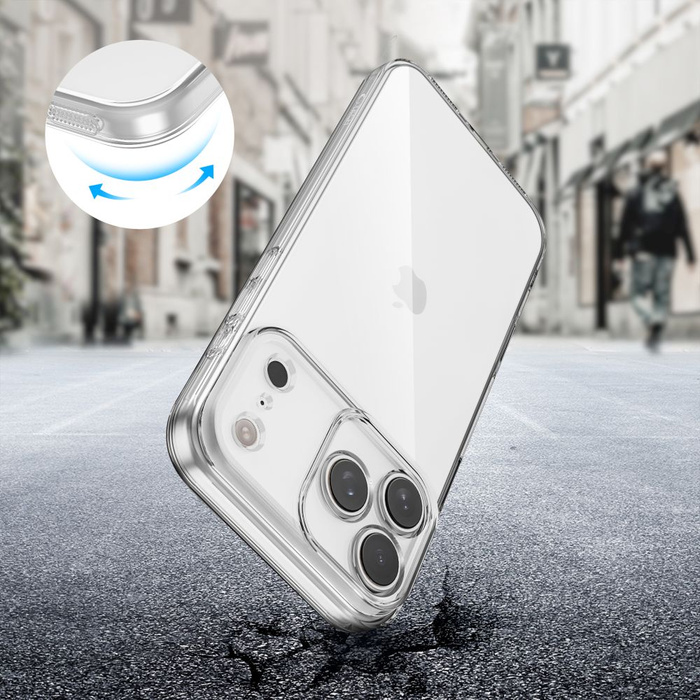 ETUI TECH-PROTECT IPHONE 17 PRO MAX FLEXAIR PRZEZROCZYSTE