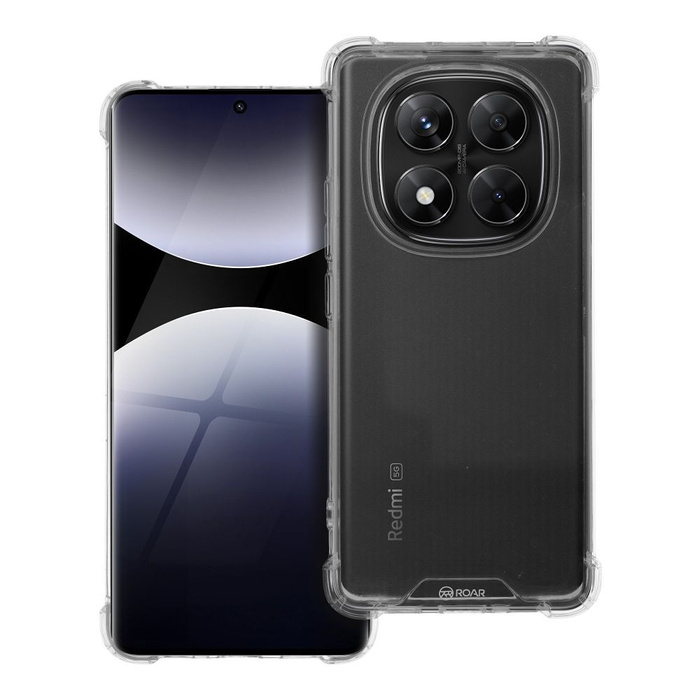 ROAR futerał ARMOR do XIAOMI Redmi Note 14 Pro 5G transparentny