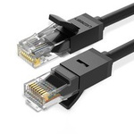 Ugreen płaski kabel sieciowy LAN Ethernet Cat. 6 3m czarny (NW102)
