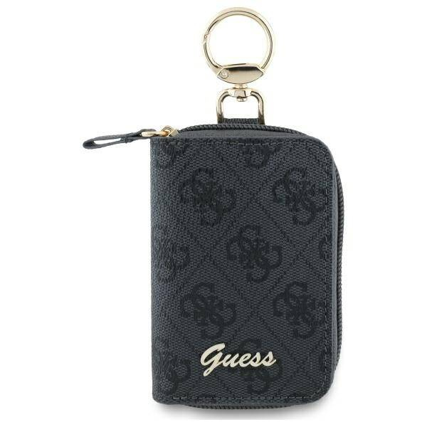 Guess Cable Pouch GUABP4DPTK Saszetka na  kabel czarny/black 4G Triangle