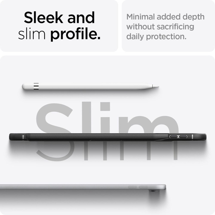 Etui Spigen Rugged Armor iPad 11" 2025 / 10.9 2022 Matte Black Case