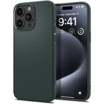 Etui Spigen Liquid Air iPhone 15 Pro Abyss Green Case