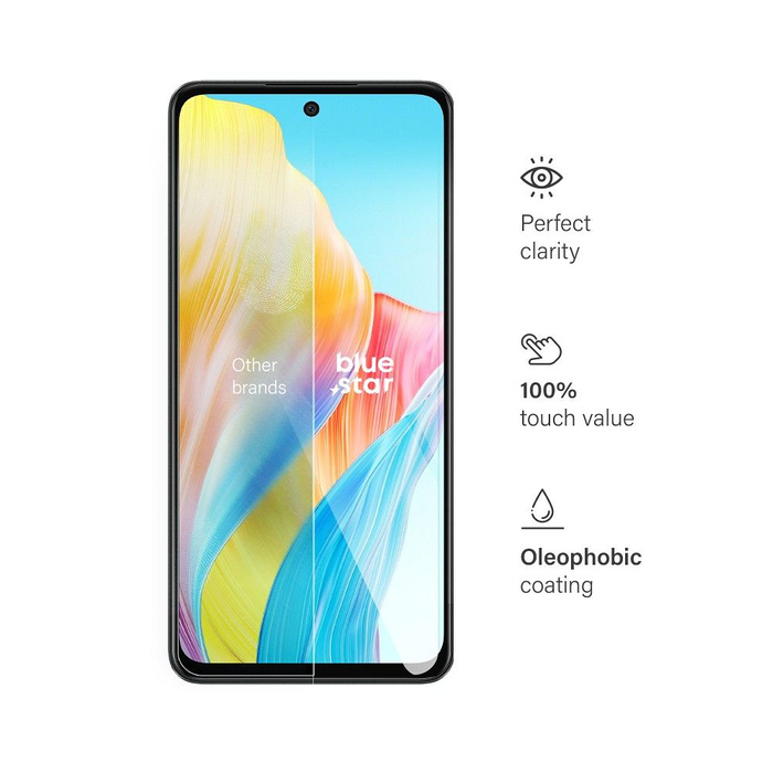 Szkło hartowane do Oppo A58 4G / LTE Blue Star