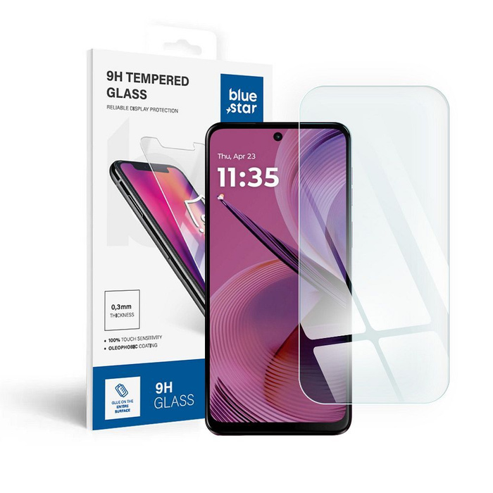 Szkło hartowane do Motorola G55 Blue Star