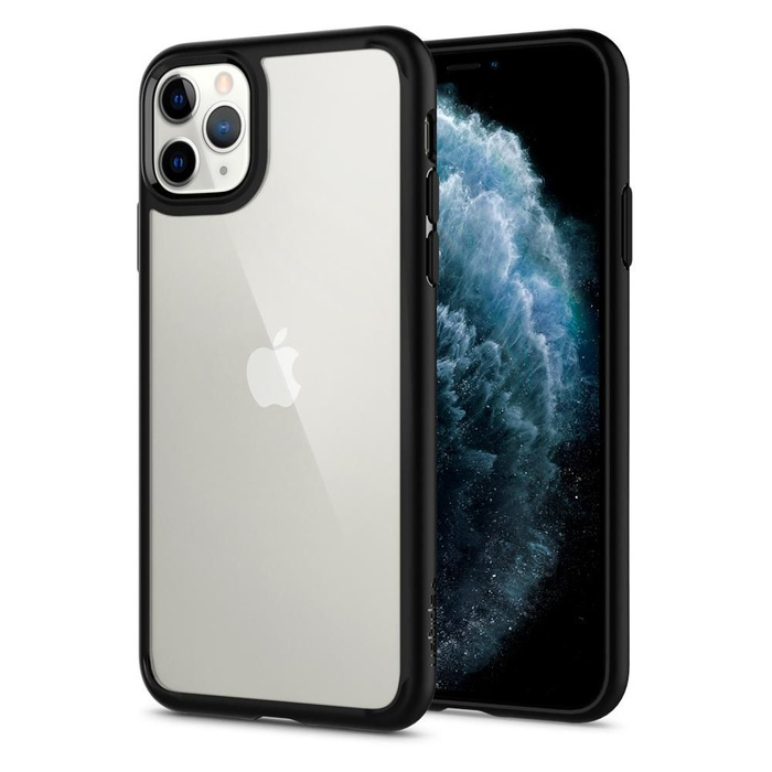 Etui SPIGEN Apple iPhone 11 Pro Ultra Hybrid Matte Black Czarne Case
