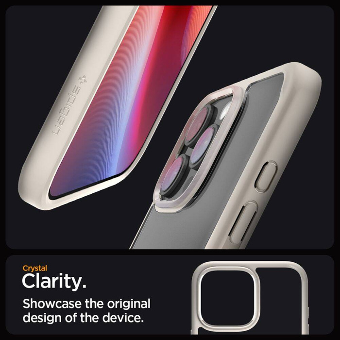 Etui Spigen Ultra Hybrid Iphone 16 Pro Max Natural Titanium