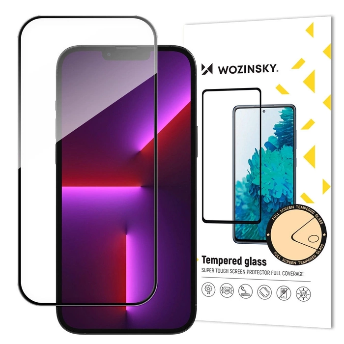 Szkło hartowane Wozinsky Full Glue Tempered Glass na iPhone 16 Pro