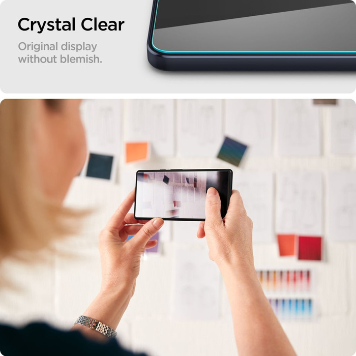 SZKŁO HARTOWANE SPIGEN GLAS.TR SLIM 2-PACK GALAXY A26 5G / A17 / A16 4G / 5G CLEAR