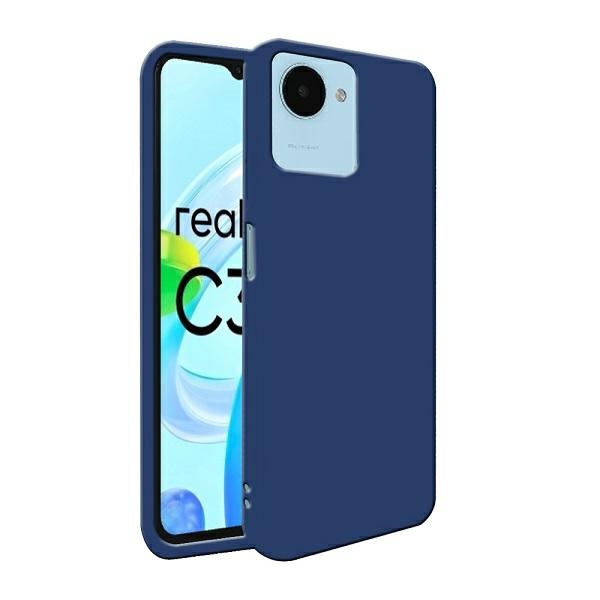 Beline Etui Candy Realme C30granatowy/navy