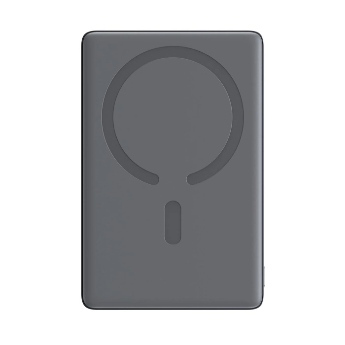 Powerbank Joyroom JR-PBM08 5000mAh 20W ultracienki z ładowaniem indukcyjnym - szary