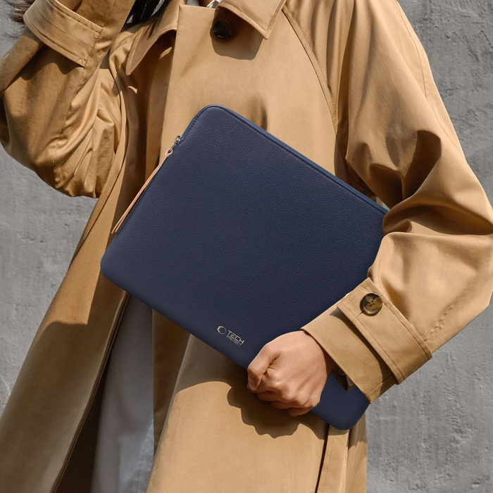 ETUI NA LAPTOPA 15-16 TECH-PROTECT FLEECE GRANATOWY