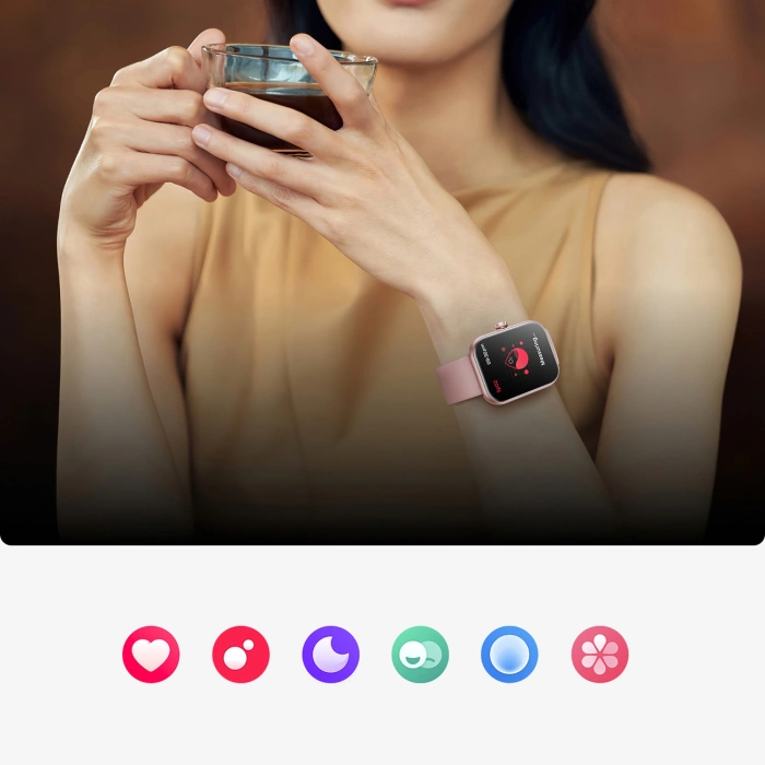 Smartwatch Joyroom Fit-Life JR-FT5 Plus z funkcją odbierania połączeń - różowy
