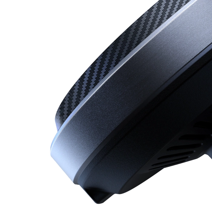 Joyroom uchwyt samochodowy do telefonu z ładowarką indukcyjną (kompatybilną z MagSafe) z wentylatorem na kratkę nawiewu - czarny (JR-ZS387)