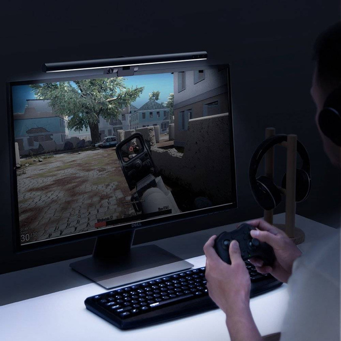 Baseus i-wok lampka LED na monitor do pulpitu oświetlenie ekranu czarny (DGIWK-B01)