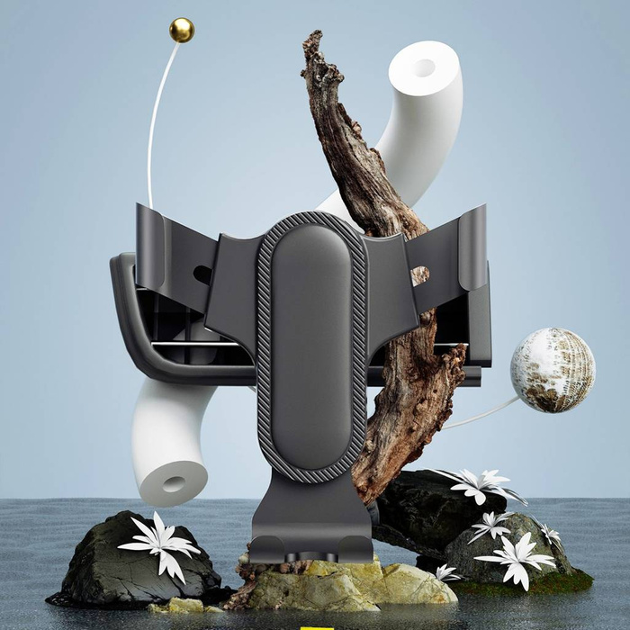 Dudao uchwyt grawitacyjny do smartfona czarny (F7s)