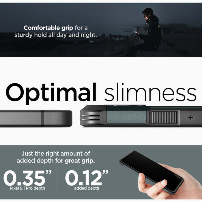 Etui SPIGEN TOUGH ARMOR GOOGLE PIXEL 9 / 9 PRO ABYSS GREEN