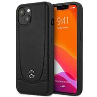 Etui Mercedes iPhone 14 Plus 6,7" czarny/black hardcase Leather Urban