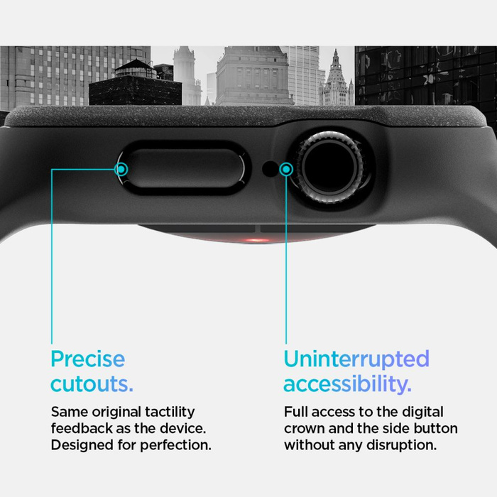 PASEK SPIGEN APPLE WATCH 10 46 MM VAULT PRO MATOWY CZARNY