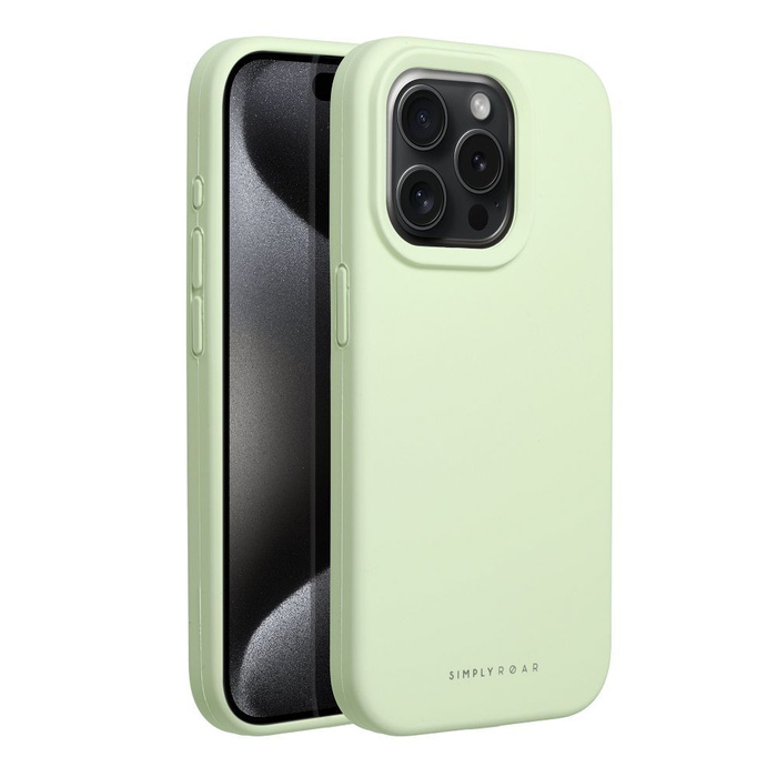 ROAR futerał CLOUD SKIN do IPHONE 15 Pro Jasnozielony