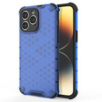 Etui Honeycomb Etui iPhone 14 Pro Max Pancerny Hybrydowy Pokrowiec Niebieskiecase
