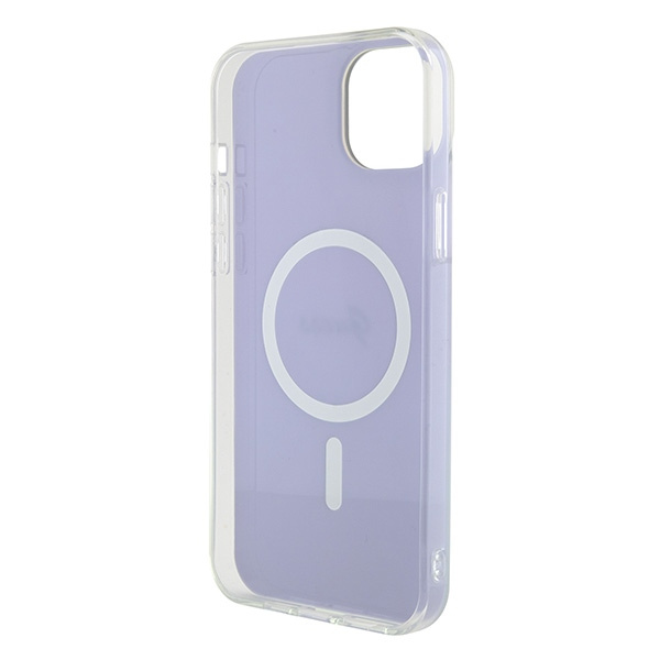 Etui Guess GUHMP15MHITSU iPhone 15 Plus 6.7" fioletowy/purple hardcase IML Iridescent MagSafe Case