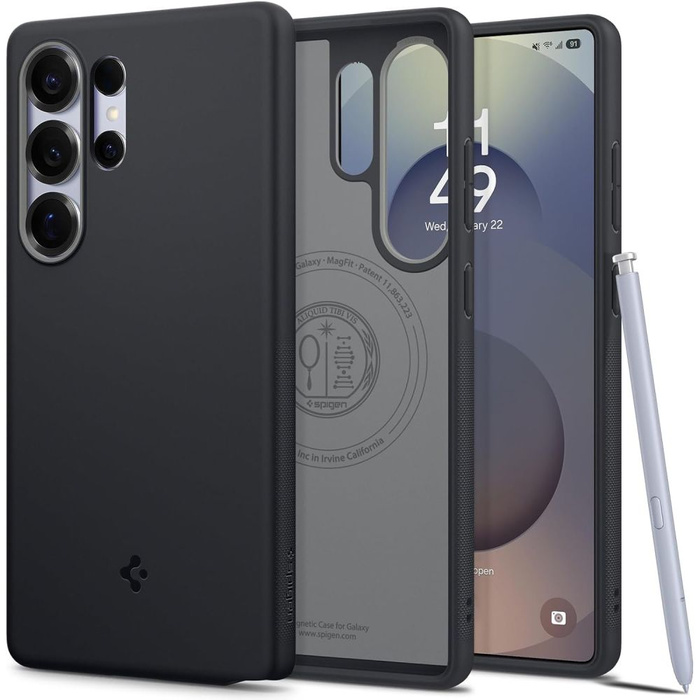 ETUI SPIGEN NANO POP MAG MAGSAFE SAMSUNG GALAXY S25 ULTRA BLACK SESAME