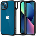 Etui iPhone 13 Spigen Ultra Hybrid Matte Black Case + Szkło Hartowane Full Cover Spigen