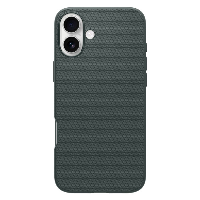 Etui iPhone 16 Spigen Liquid Air Abyss Green