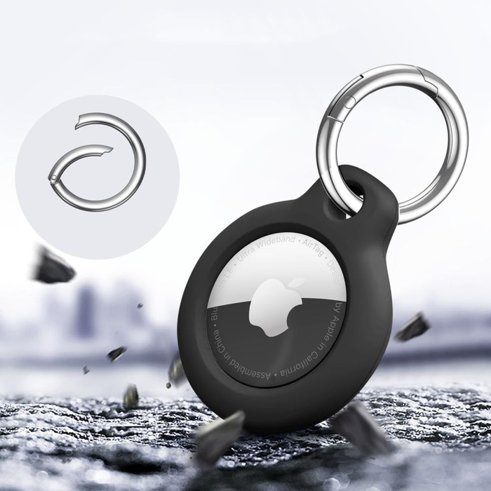 TECH-PROTECT ROUGH 4-PACK APPLE AIRTAG BLACK
