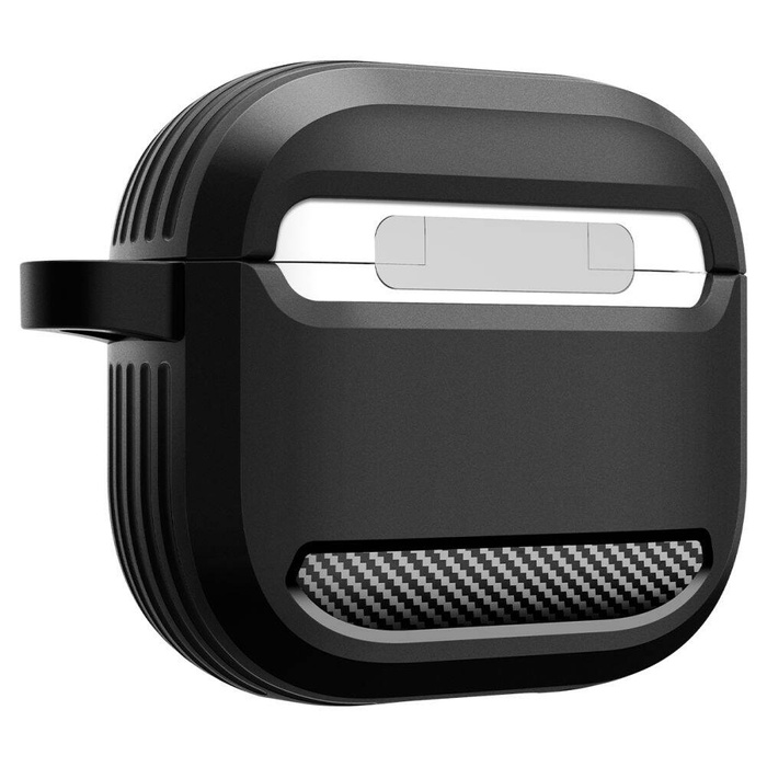 ETUI SPIGEN RUGGED ARMOR APPLE AIRPODS 4 MATTE BLACK
