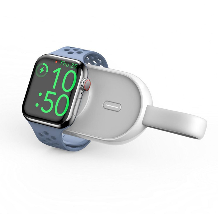 VEGER powerbank 1200 mAh do zegarka kompatybilny z Apple Watch Pomme (W0102) biały