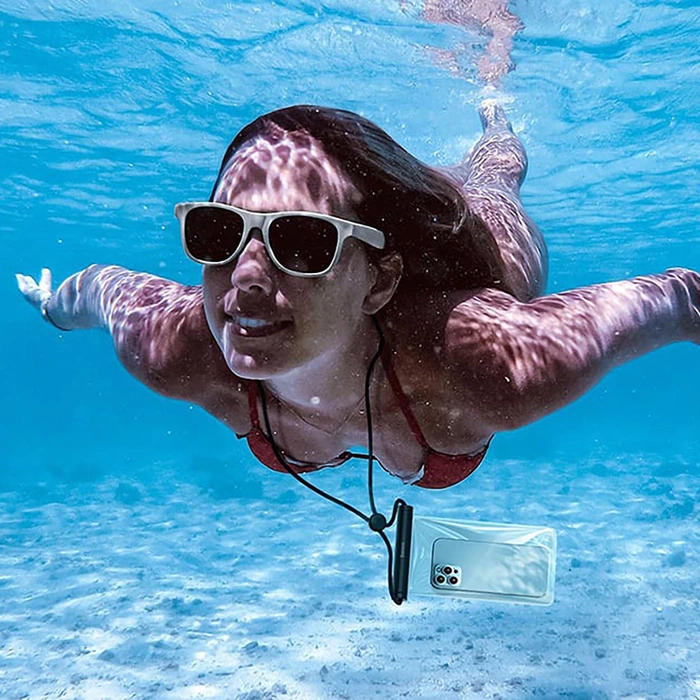 Etui Wodoodporne etui Baseus AquaGlide z zamkiem cylindrycznym (czarne)