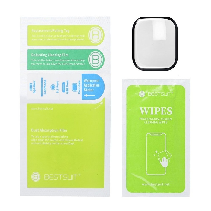 Szkło hybrydowe Bestsuit Flexible do Apple Watch series 10/11-42mm