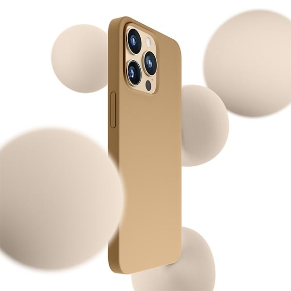 3MK Hardy Case iPhone 14 Pro Max 6,7" złoty/gold MagSafe