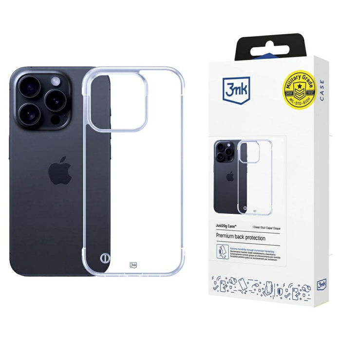 Etui 3MK Just20g Clear Case do iPhone 14  Pro Max