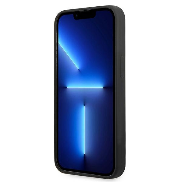 Etui KARL LAGERFELD Apple iPhone 13 Pro Silicone Plaque Czarny Hardcase